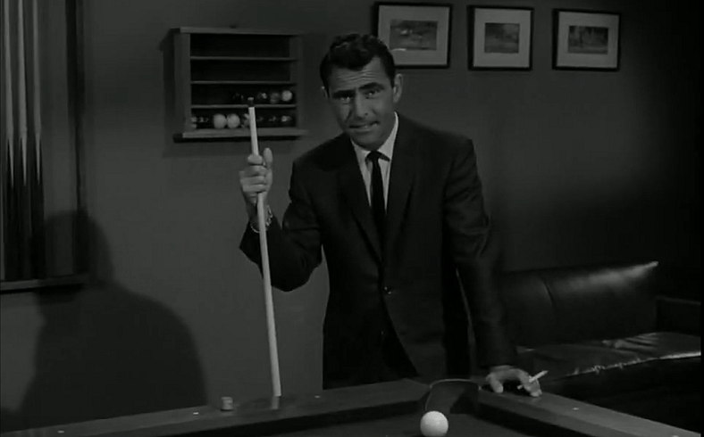 The Twilight Zone, Rod Serling Intro, Pool Shark, Top 13 Twilight Zone Rod Serling Intro Appearances, Number 13, Via YouTube, CBS