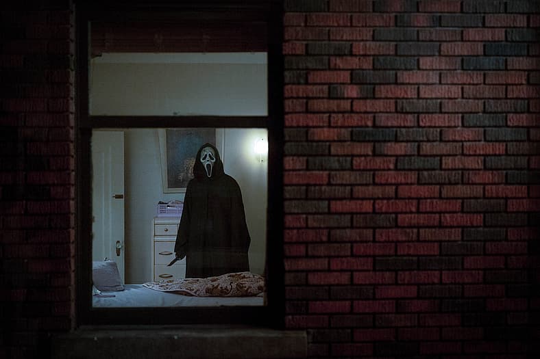 Ghostface in Paramount Pictures and Spyglass Media Group's "Scream VI."