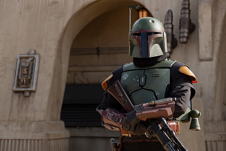 Boba Fett (Temuera Morrison) in The Book of Boba Fett, Disney Plus