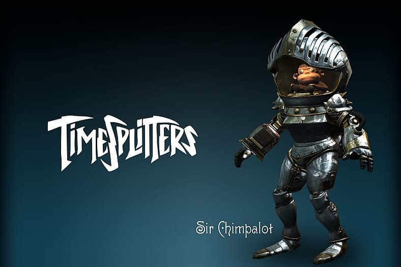 Sir Chimpalot artwork, only official media for TimeSplitters 4 (2008), Free Radical Design