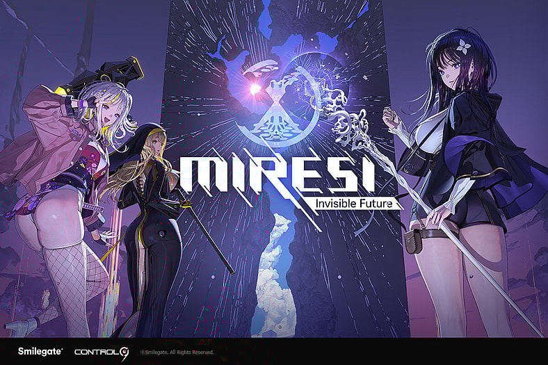 Itsuka (TBA), Tieria (TBA), and Ende (TBA) prepare to confront tomorrow in MIRESI: Invisible Future (2025), Smilegate