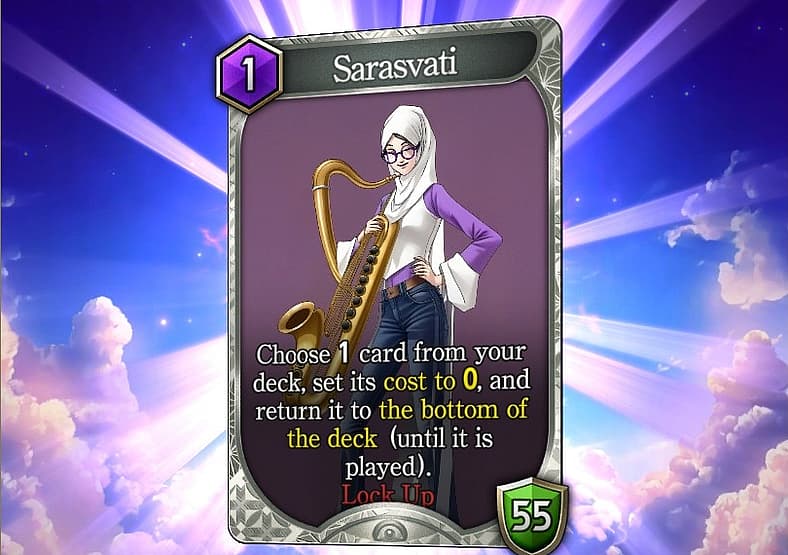 Players share their AI generated cards in 'Tsukuyomi: The Divine Hunter' (2024), COLOPL
