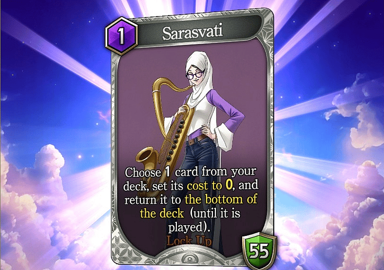 Players share their AI generated cards in 'Tsukuyomi: The Divine Hunter' (2024), COLOPL