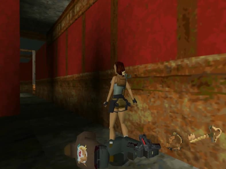 Pierre's original Lady Luck jacket in Tomb Raider (1996), Eidos Interactive