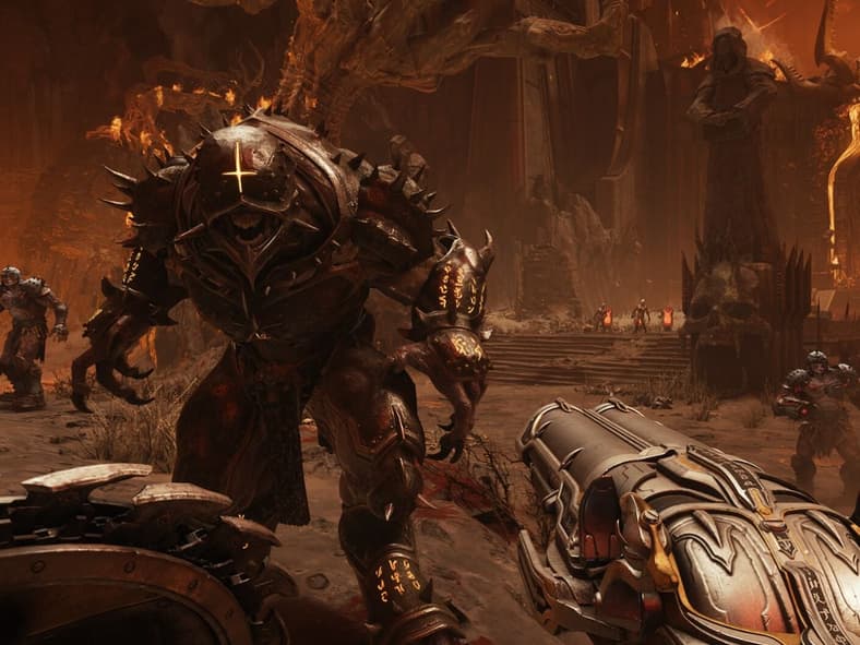 DOOM The Dark Ages, id Software, Screenshot via Steam