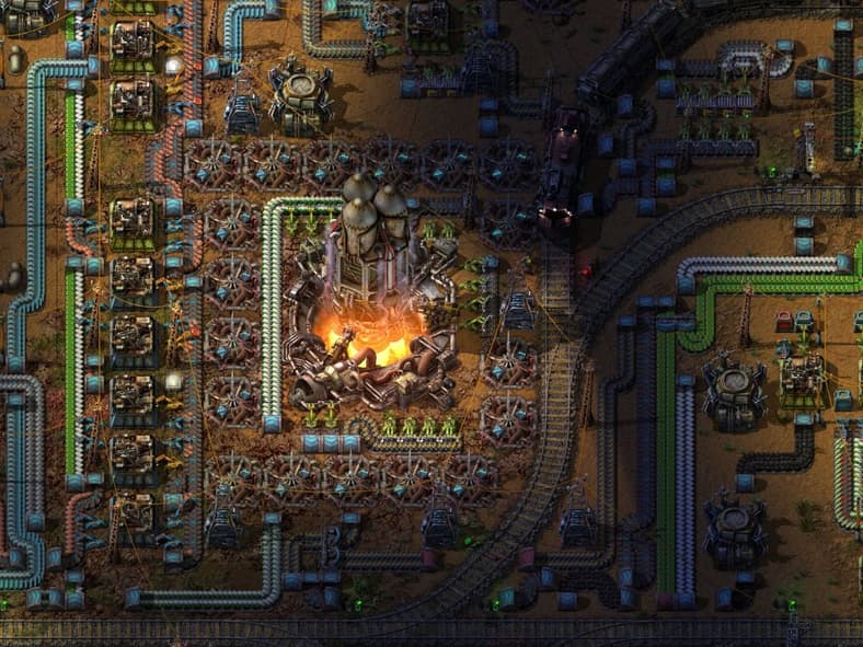 Factorio (2020), Wube Software LTD., Screenshot via Steam