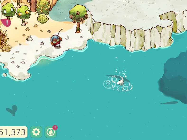 Gameplay of Cozy Grove (2021), Spry Fox LLC, Screenshot via Steam