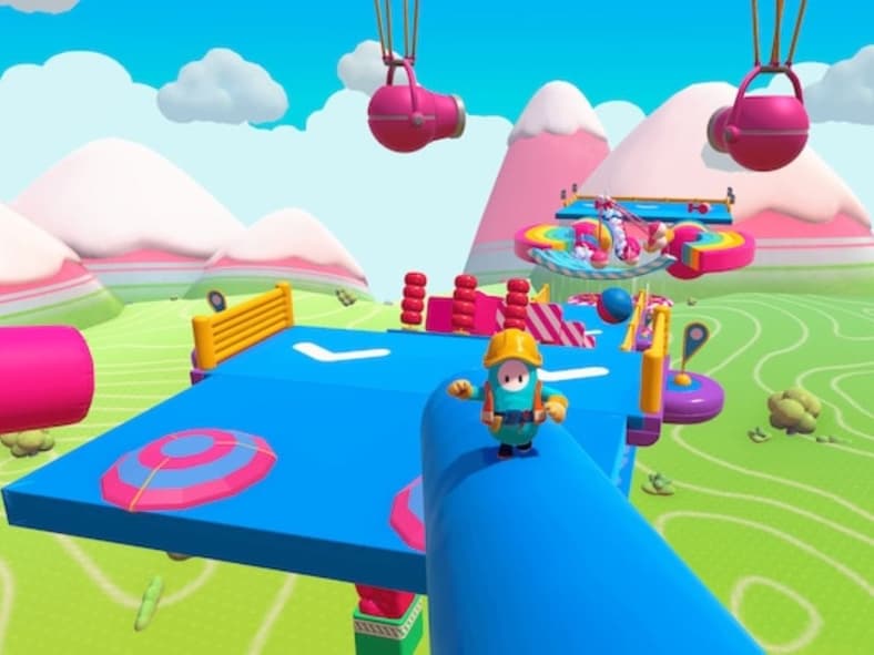Gameplay of Fall Guys (2022), Mediatonic, Screenshot via Fall Guys