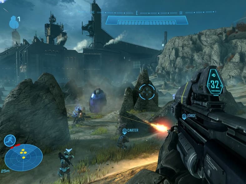 Gameplay of Halo The Master Chief Collection (2019), 343 Industries, Screenshot via Steam