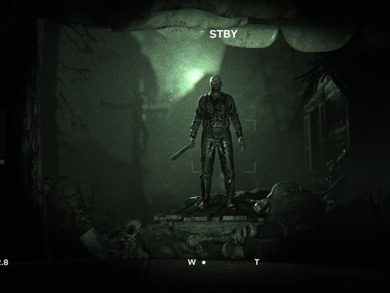 Gameplay of Outlast 2 (2017), Red Barrels, Screenshot via Steam