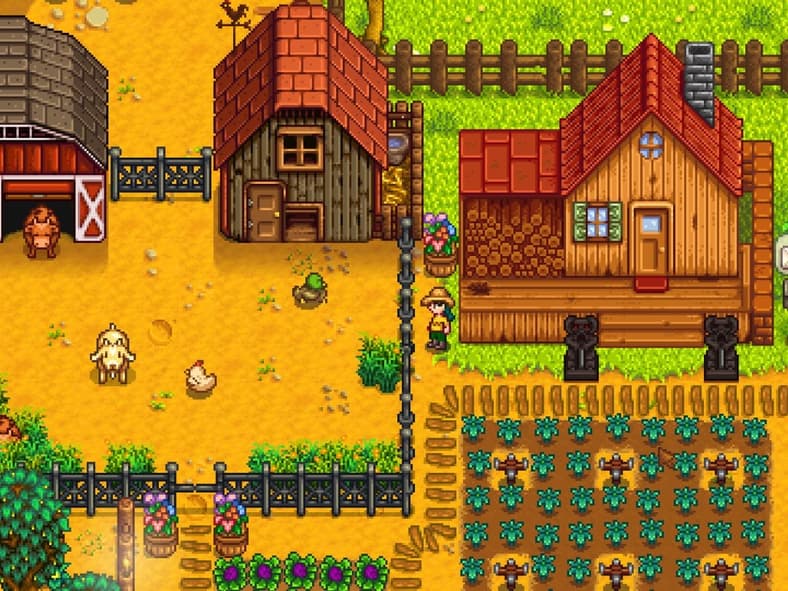 Gameplay of Stardew Valley (2016), ConcernedApe, Screenshot via Steam