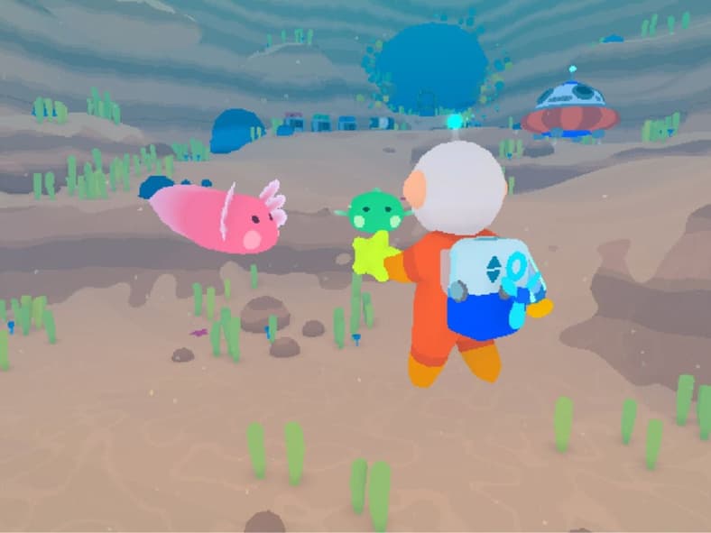 Loddlenaut (2023) Secret Mode, Screenshot via Steam