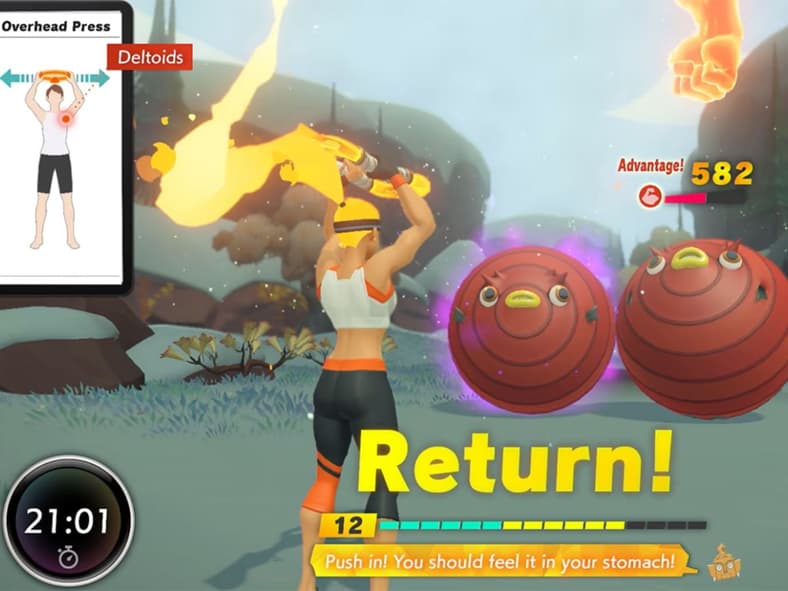 Ring Fit Adventure (2019), Nintendo, Screenshot via Nintendo