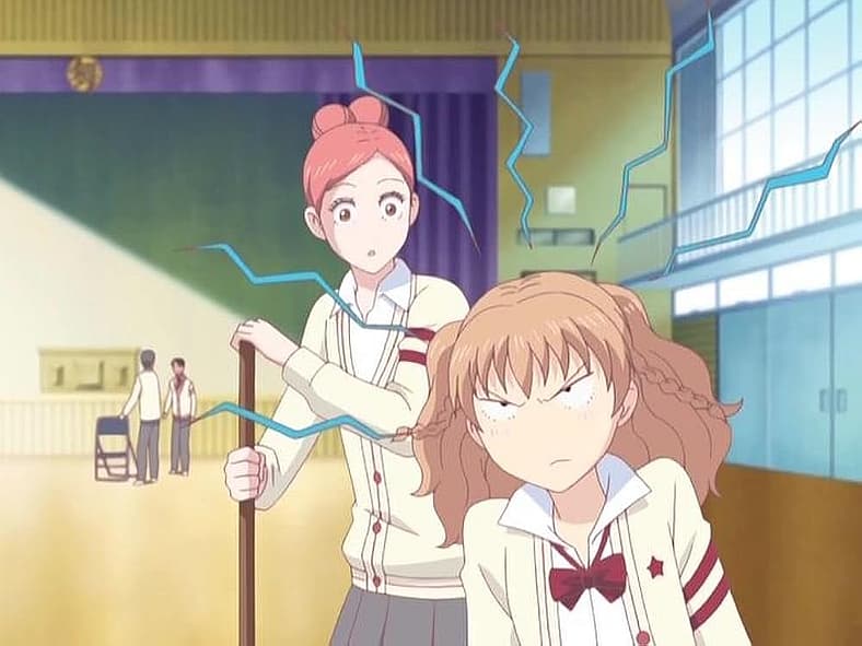 Risa Koizumi draws the ire of Nobuko Ishihara in Lovely Complex Episode 4 (2007), Toei Animation