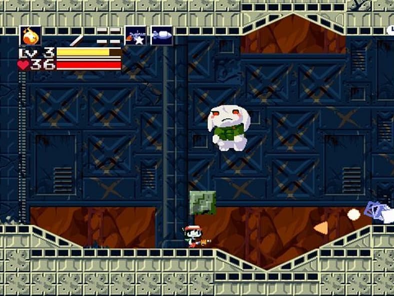 Cave Story (2004) Quote Shooting, Studio Pixel, Screenshot via Steam