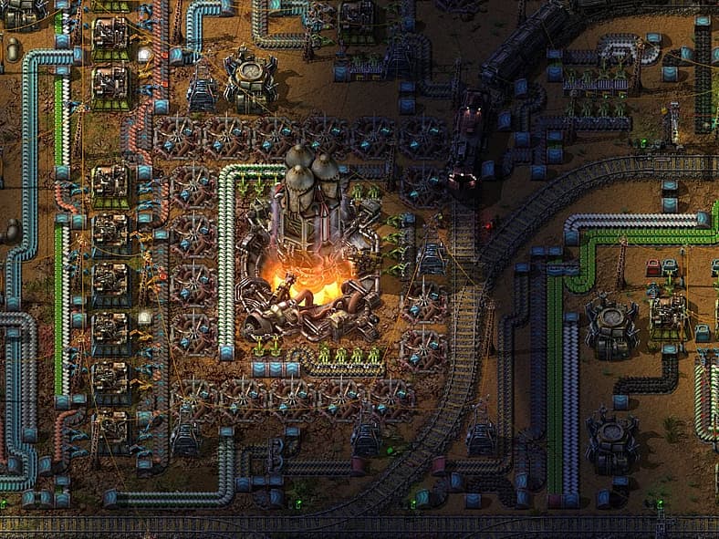 Factorio (2020), Wube Software LTD., Screenshot via Steam