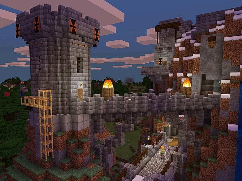Minecraft (2011), Mojang Studios, Screenshot via Minecraft