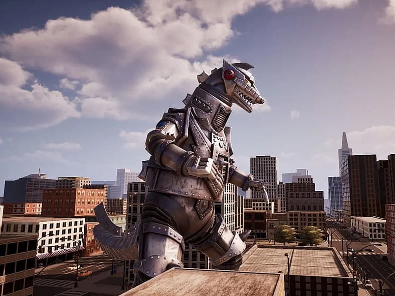 Screenshot of Godzilla Destroy All Monsters Melee Remastered (2026), Atari