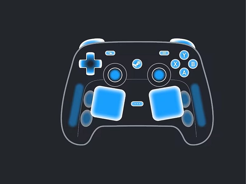 Customizable Steam Controller Valve Steam Page