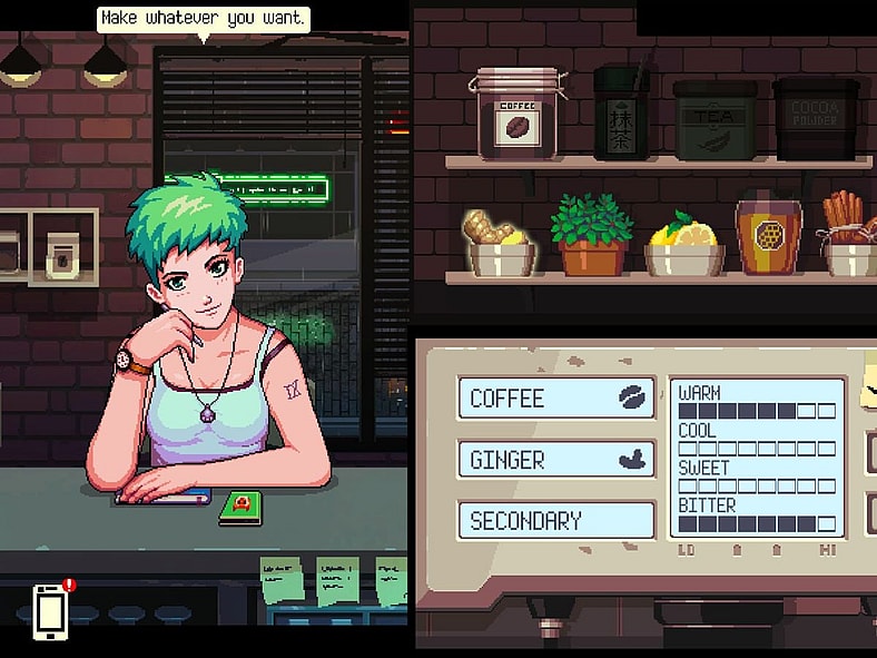 Gameplay of Coffee Talk (2020), Toge Productions, Screenshot via Steam
