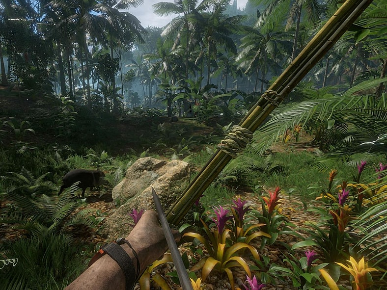 Green Hell (2019), Creepy Jar, Screenshot via Steam