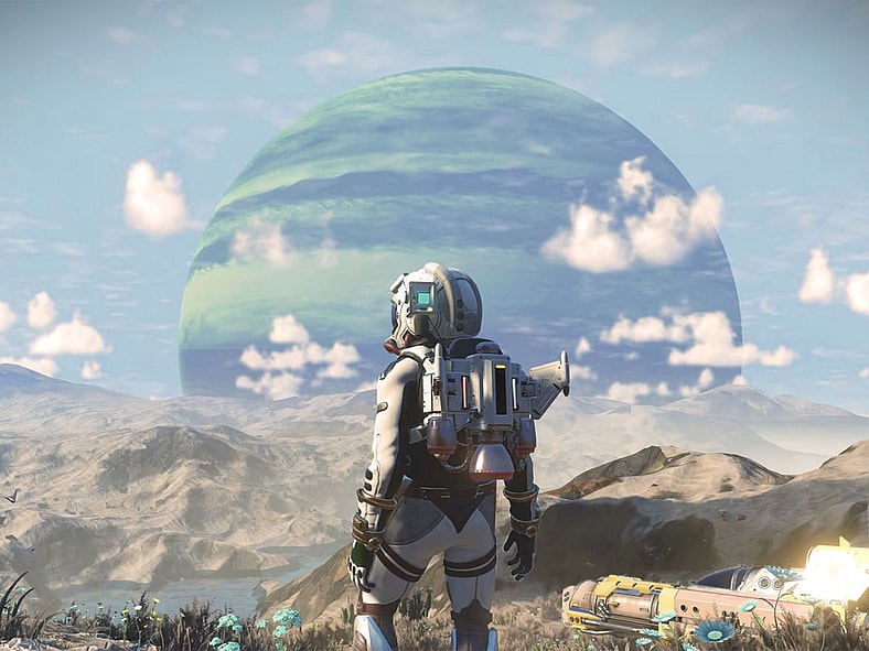 No Man's Sky, Hello Games, Screenshot via Nintendo