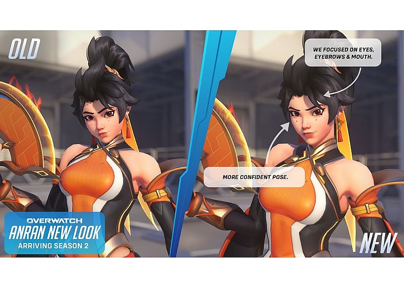 Overwatch Redesign Anran, X Aaron Keller Overwatch