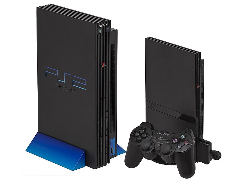 PlayStation 2 Console, Sony, Screenshot via Wiki Media
