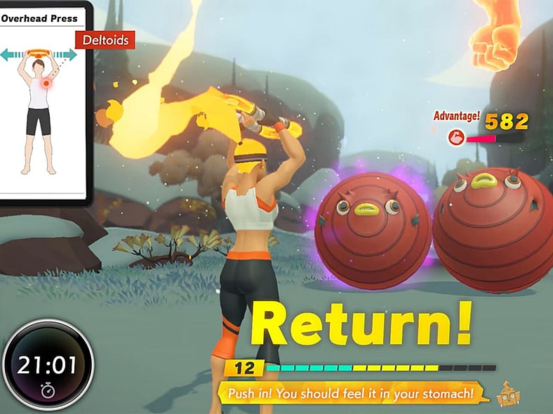 Ring Fit Adventure (2019), Nintendo, Screenshot via Nintendo