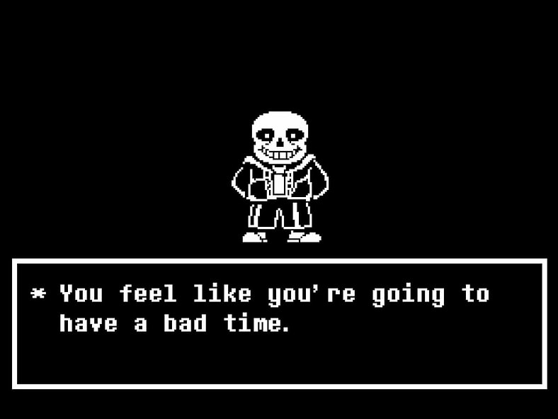 Sans Fight Undertale (2015), tobyfox, Screenshot via Steam