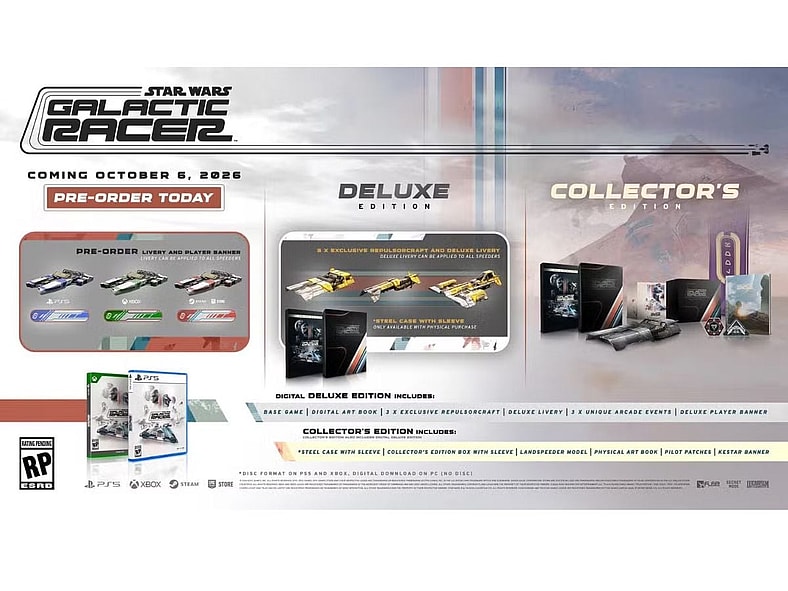Star Wars: Galactic Racer Versions (2026), Fuse Games, Star Wars