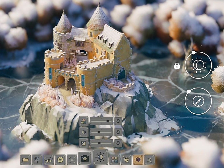 Tiny Glade (2024), Pounce Light, Screenshot via Steam