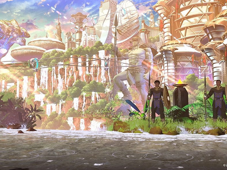 Wakanda Map Marvel Tōkon Fighting Souls (2026) Arc System Works, PlayStation