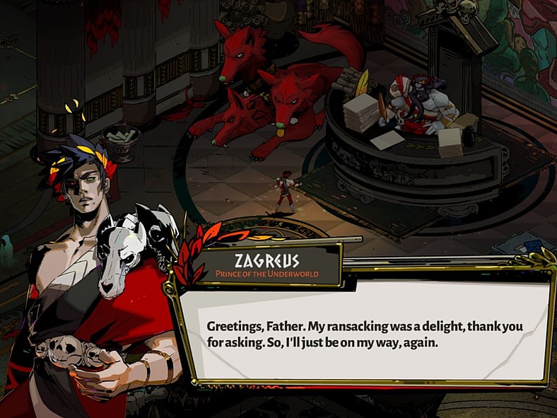 Zagreus in Hades (2020), Supergiant Games, Screenshot via Steam