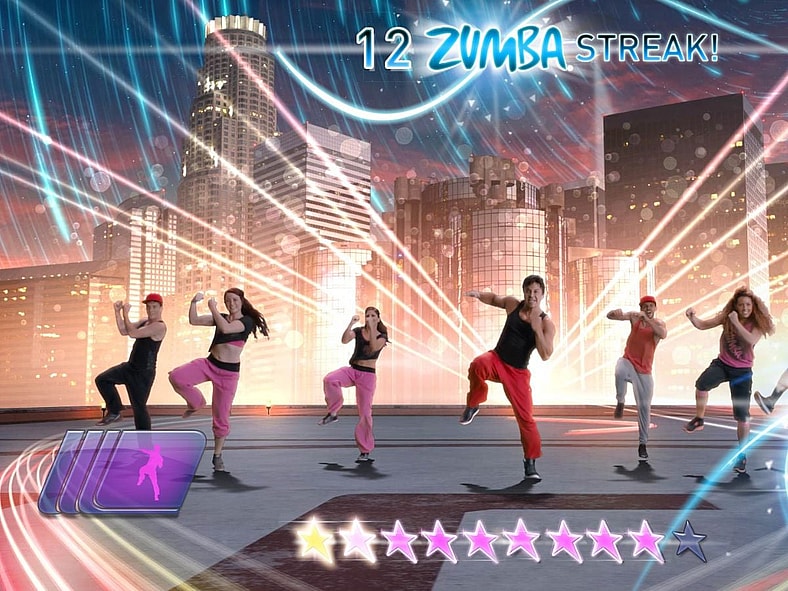 Zumba Fitness World Party (2013), Majesco Entertainment, Screenshot via Xbox