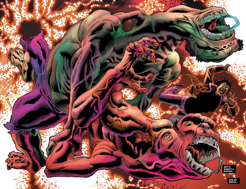 Hulk steps through the Green Door in Immortal Hulk Vol. 1 #49 "All Ye Who Enter Here" (2021)