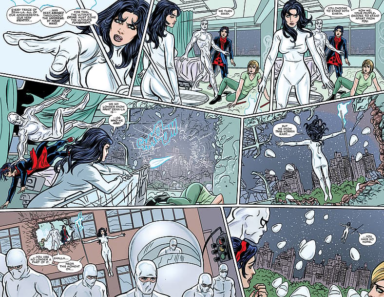 Shalla-Bal strips Norrin-Radd of his Zenn-La citizenship in Silver Surfer Vol. 8 #4 (2016), Marvel
