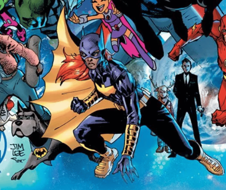 Jim Lee official artwork for the scrapped Batgirl film announced at San Diego Comic-Con 2022, DC