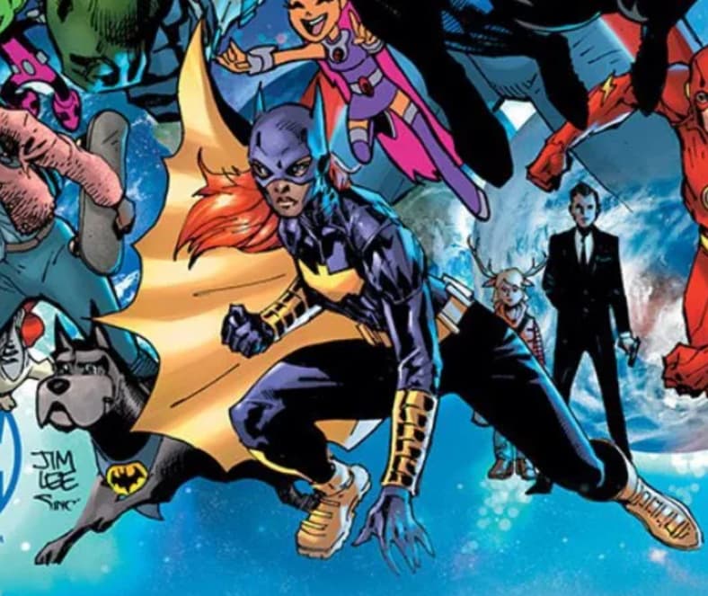 Jim Lee official artwork for the scrapped Batgirl film announced at San Diego Comic-Con 2022, DC