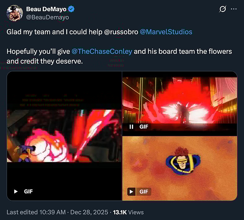 Former 'X-Men '97' showrunner Beau DeMayo weighs in on Cyclops' depiction in 'Avengers: Doomsday'.