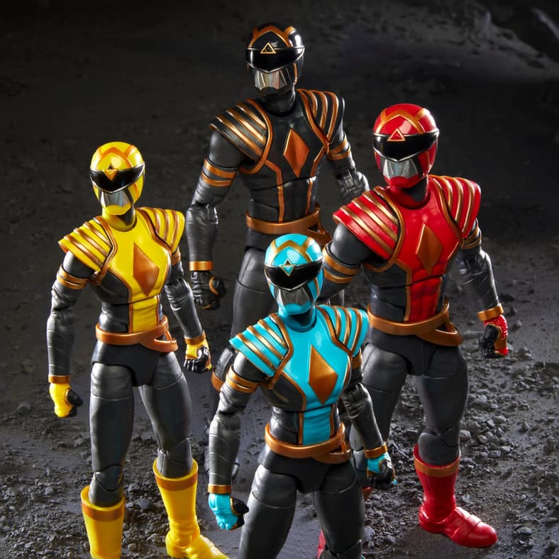 Omega Rangers ready to fight The Empyreal in Power Rangers Lightning Collection