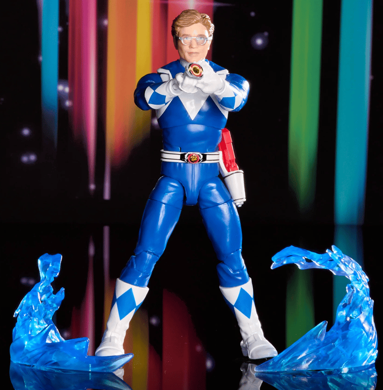 Billy activates his Morpher via Power Rangers Lightning Collection Remastered Mighty Morphin Blue