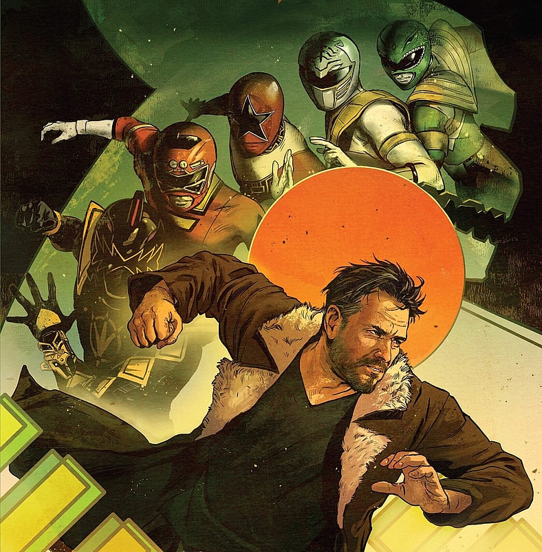 The many Ranger lives of Tommy Oliver (Jason David Frank) on the cover to Power Rangers: Soul of the Dragon (2018), BOOM! Studios via Digital Issue