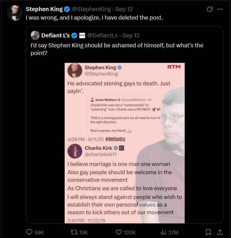 Even a King can be wrong