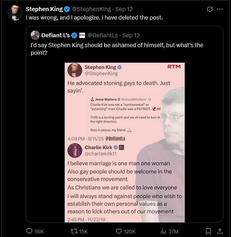 Even a King can be wrong