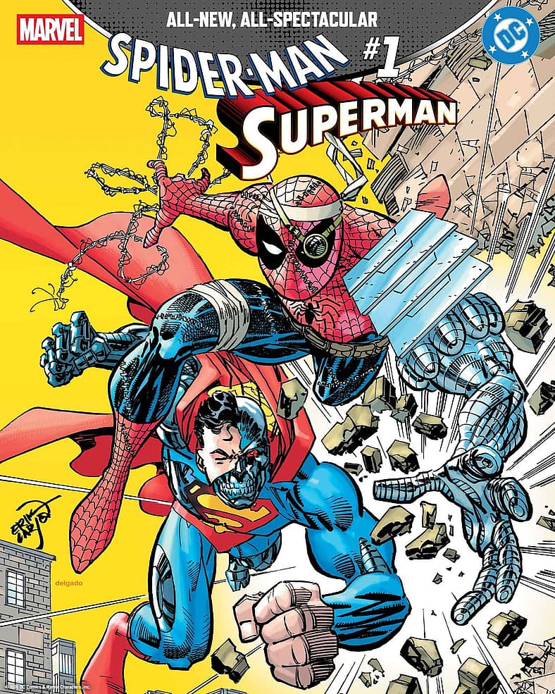 Cyborg-Superman mistakes Spider-Man for worthy foe in Spider-Man/Superman Vol. 1 #1 (2026)