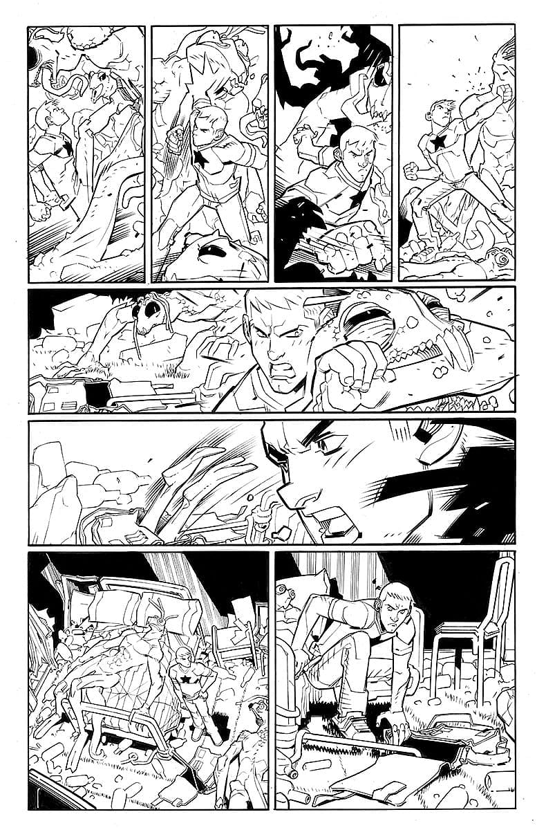 A&A: The Adventures of Archer & Armstrong #1 Preview Page