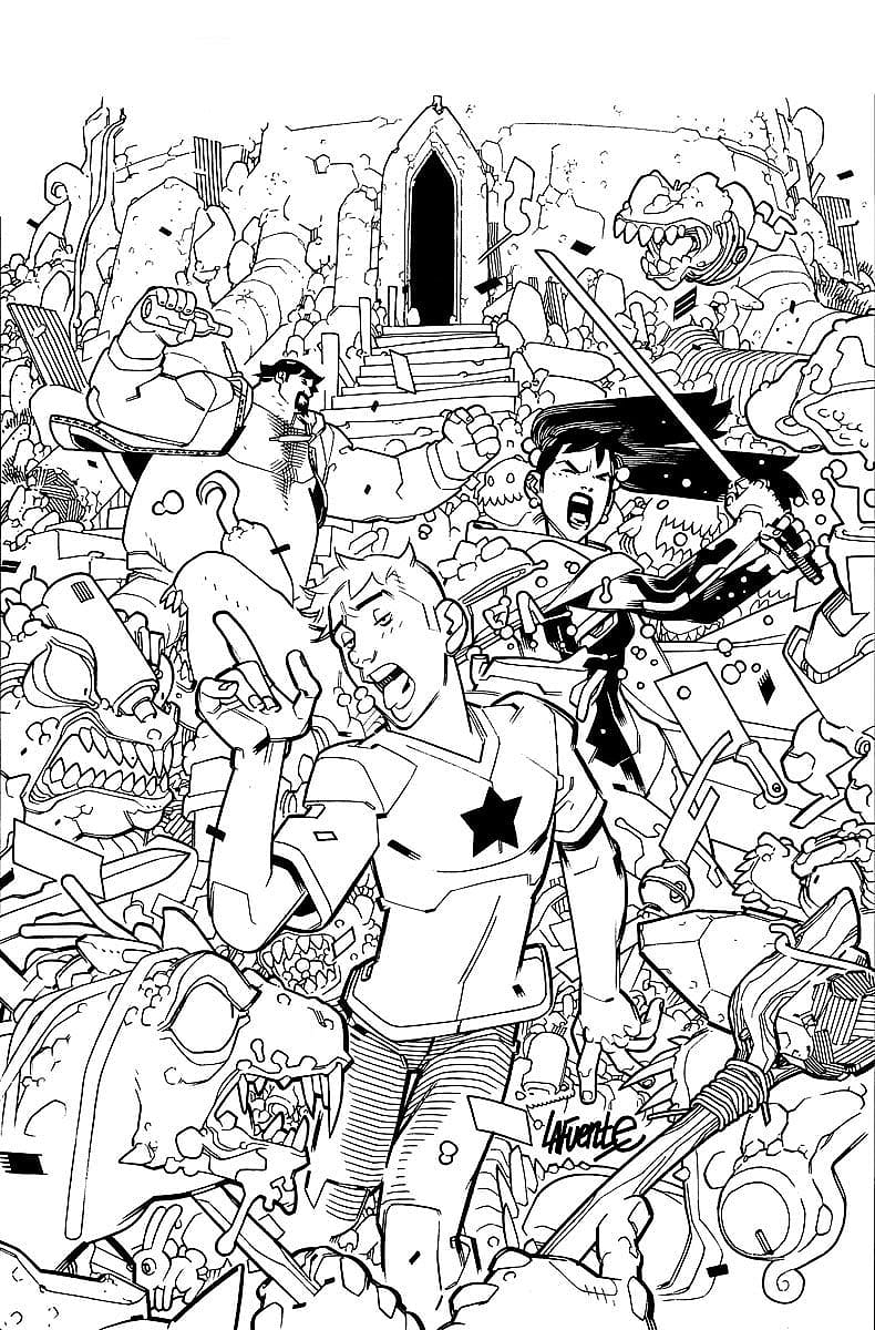 A&A: THE ADVENTURES OF ARCHER & ARMSTRONG #3 Cover
