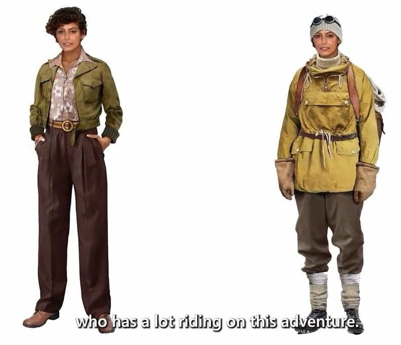 MachineGames unveils concept art of Gina Lombardi (Alessandra Mastronardi) in Indiana Jones and the Great Circle (2024), MachineGames
