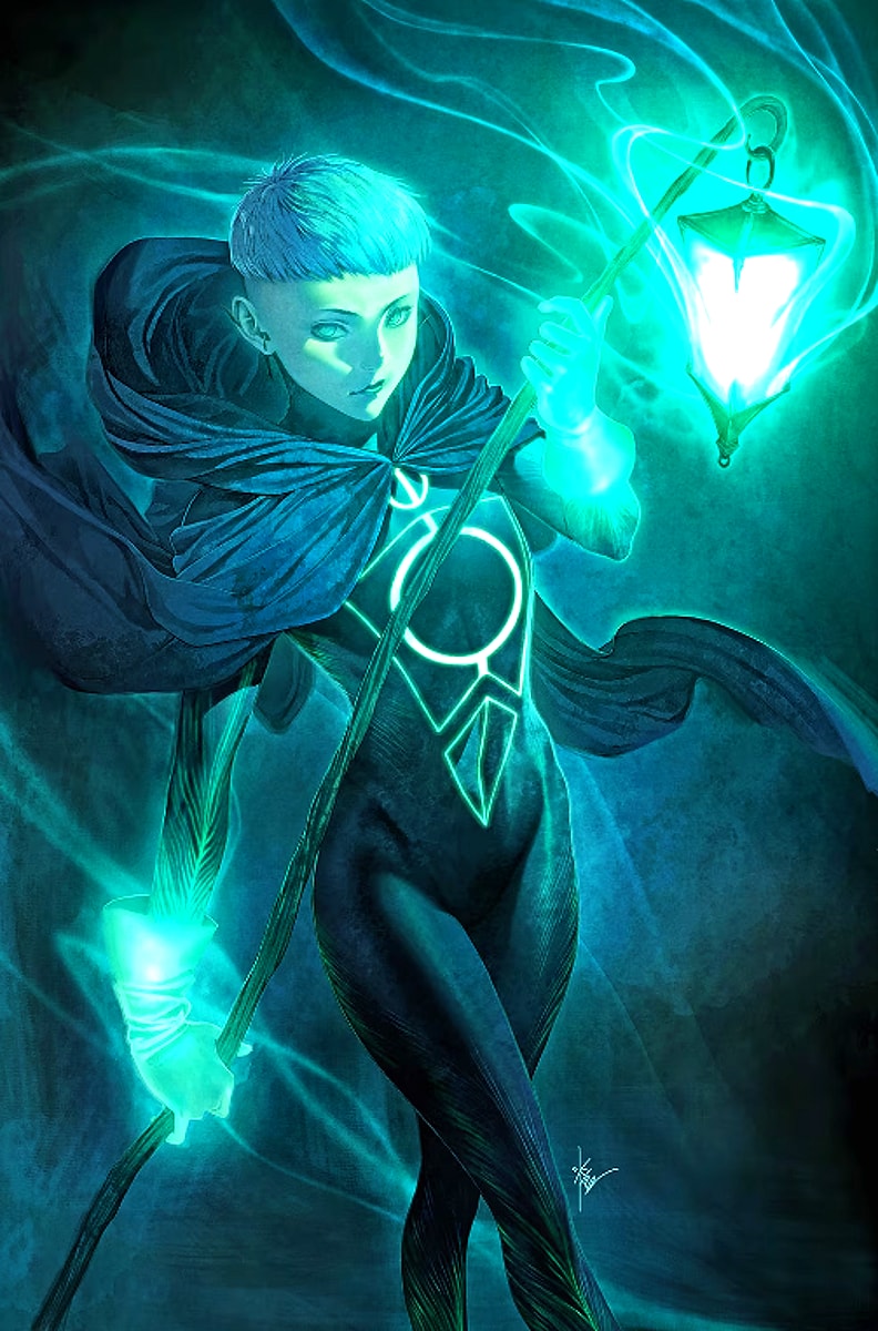 Lady Green Lantern-Dark